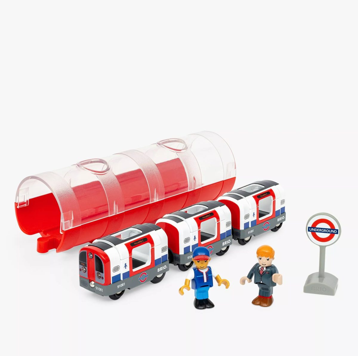 BRIO World - POCIĄGI ŚWIATA - METRO W LONDYNIE - obrazek 2