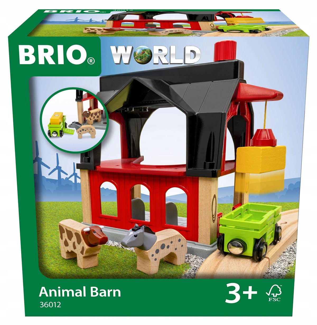 BRIO World - Stodoła dla zwierząt - obrazek 3