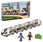 BRIO World - POCIĄGI ŚWIATA - pociąg TGV z Paryża / TGV High-Speed ​​Train
