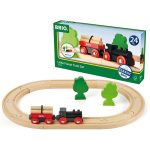 BRIO World - zestaw STARTOWY KOLEJKA drewniana w Lesie / Little Forest