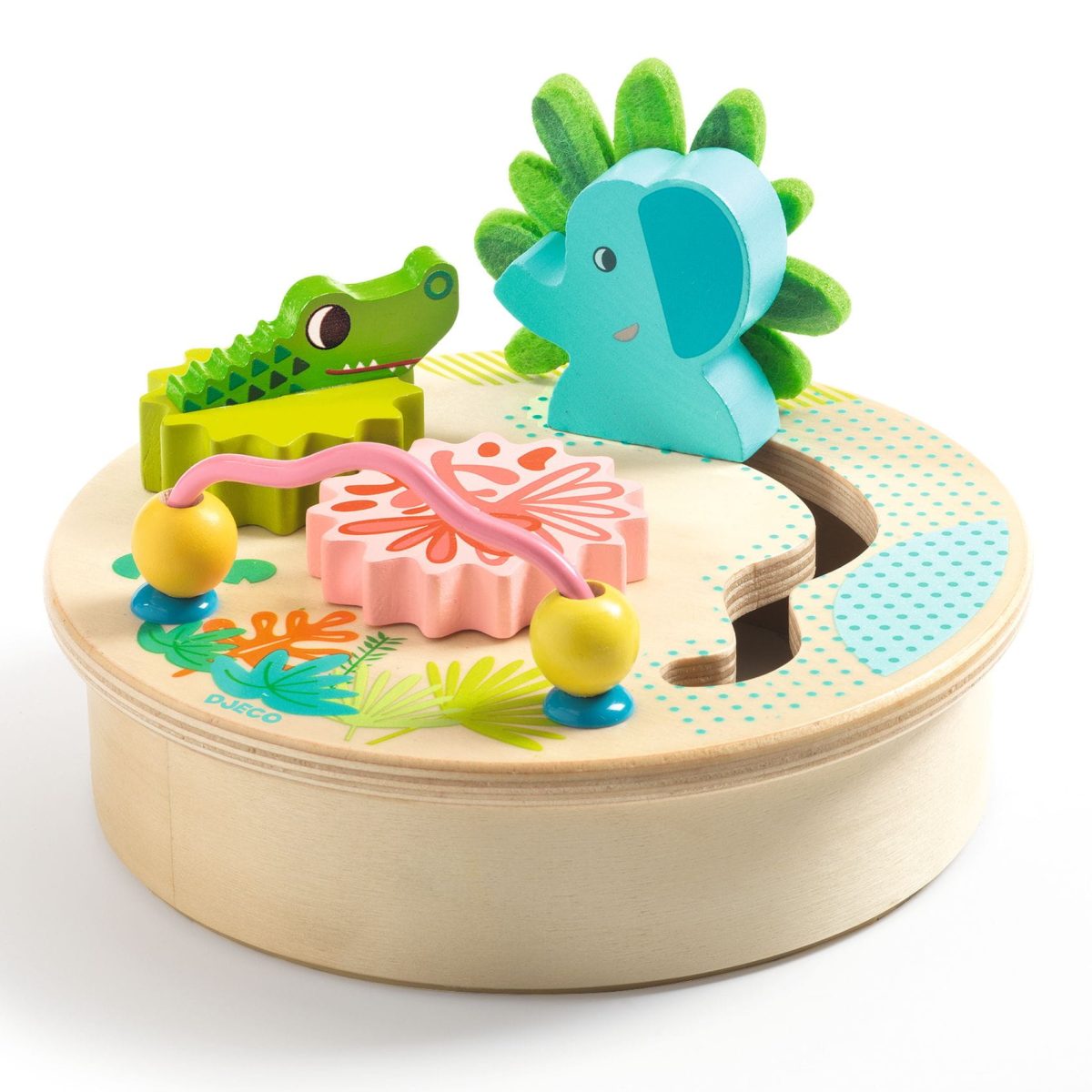 DJ06296-C-RVB Djeco: Zabawka wczesnorozwojowa MULTISMALL 12M+ - obrazek 2