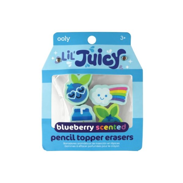 Ooly: pachnące gumki na koniec ołówka Lil Juicy Jagoda