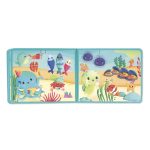 Janod: książeczka do kąpieli z 3 psikawkami Przyjęcie Pod Wodą 10m+ - obrazek 7