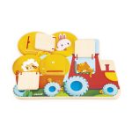 Janod: drewniana tablica szukaj i znajdź Traktor Farma 12m+ - obrazek 2