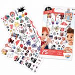 Buki: Tatuaże MANGA KAWAI 75 sztuk