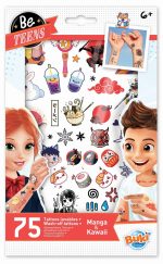 Buki: Tatuaże MANGA KAWAI 75 sztuk - obrazek 3