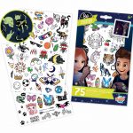 Buki: Tatuaże fosforyzujące 75 sztuk