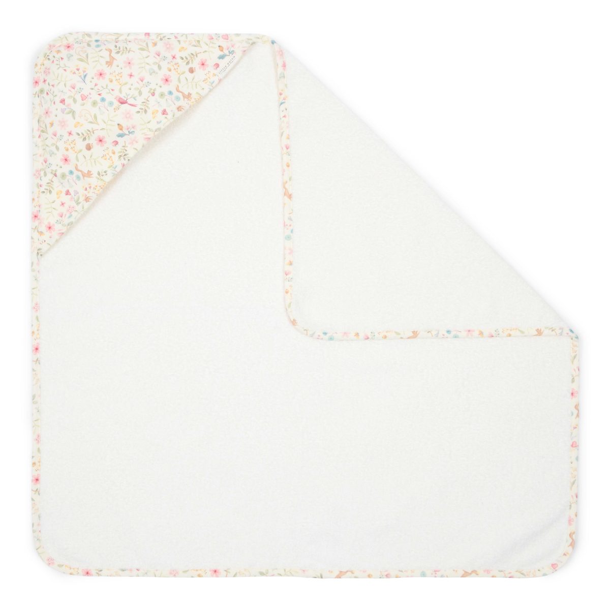 TE50904031 - Hooded towel 100x100 cm Fairy Garden Fairy Wonders (2) Little Dutch: bawełniany ręcznik z kapturem 100x100 cm Fairy Wonders - obrazek 5