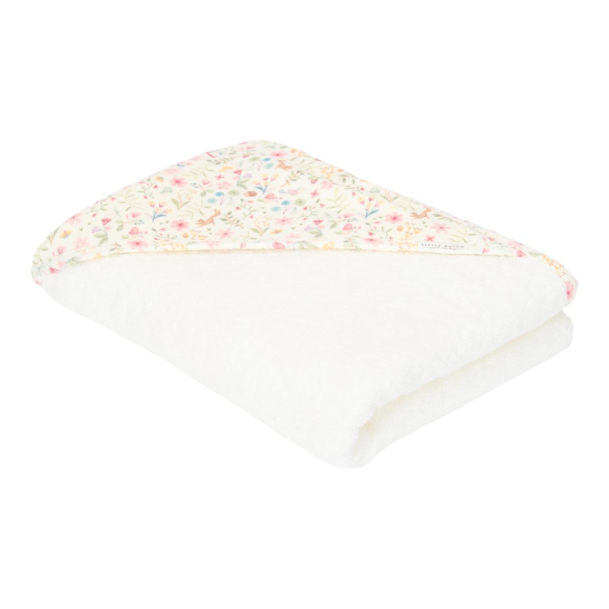 TE50904031 - Hooded towel 100x100 cm Fairy Garden Fairy Wonders (5) Little Dutch: bawełniany ręcznik z kapturem 100x100 cm Fairy Wonders - obrazek 3