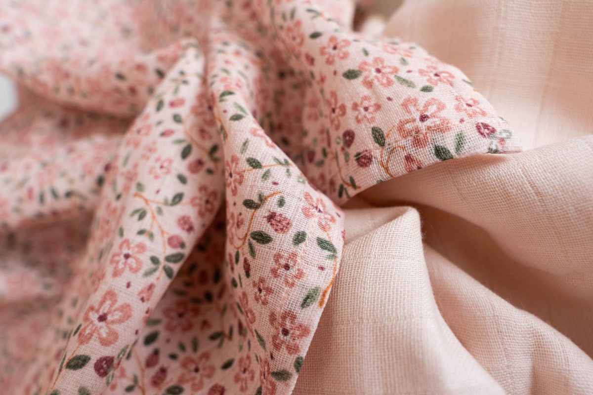 Little Dutch: otulacze muślinowe 70x70 cm Fairy Floral & Blossom - obrazek 2