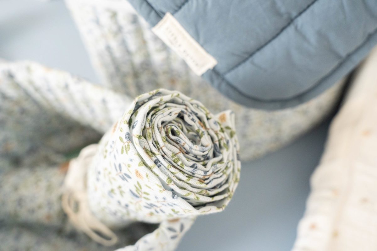 Little Dutch: otulacz muślinowy 120x120 cm Forest Adventure - obrazek 2