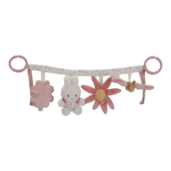 Little Dutch: Miffy zawieszka interaktywna do wózka/fotelika Lucky Blossom