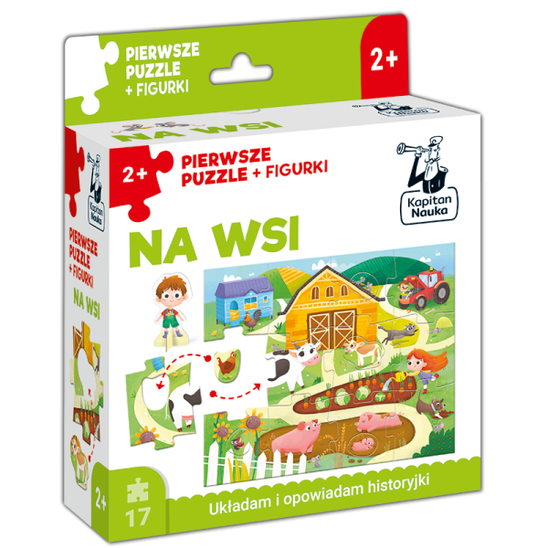 Kapitan Nauka: pierwsze puzzle + figurki NA WSI