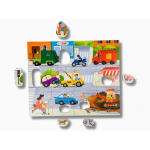 Kapitan Nauka: pierwsze puzzle + figurki POJAZDY - obrazek 4