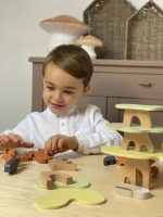 Egmont Toys®: Drewniana gra zręcznościowa, balansujące wiewiórki - obrazek 2