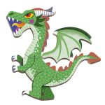 Janod: Magnetyczna układanka Smoki Magnetibook 3+ - obrazek 3