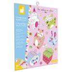 Janod: Zestaw kreatywny 12 pudełek kawaii do samodzielnego wykonania 7+ - obrazek 3