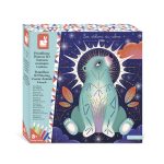 Janod: Zestaw kreatywny Malowanie kropkami Puentylizm 3D Kosmiczne zwierzęta 8+