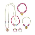 Janod Zestaw kreatywny do tworzenia biżuterii z motylami Wróżki Magic Fairies 6+ - obrazek 2