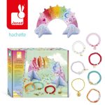 Janod Zestaw do tworzenia biżuterii ze stojakiem + Bransoletki 7+ - obrazek 4