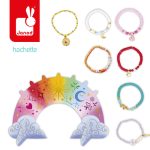 Janod Zestaw do tworzenia biżuterii ze stojakiem + Bransoletki 7+ - obrazek 3