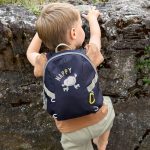 Lassig Plecak mini Tiny Outdoor Cloud dark blue - obrazek 2