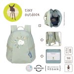 Lassig Plecak mini Tiny Outdoor Cloud light khaki - obrazek 8