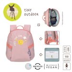 Lassig Plecak mini Tiny Outdoor Sunshine peach - obrazek 9