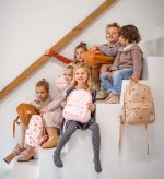 KIDZROOM: Plecak dla dzieci L Sweet Cars brown - obrazek 4