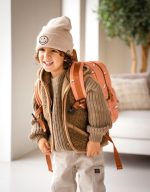 KIDZROOM: Plecak dla dzieci L Memories Truck Brown - obrazek 5