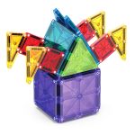 MAGNA-TILES: klocki magnetyczne COMBO microMAGS 46 el. - obrazek 4