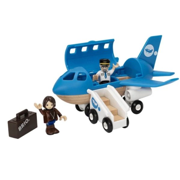 BRIO World -  Drewniany Samolot Pasażerski