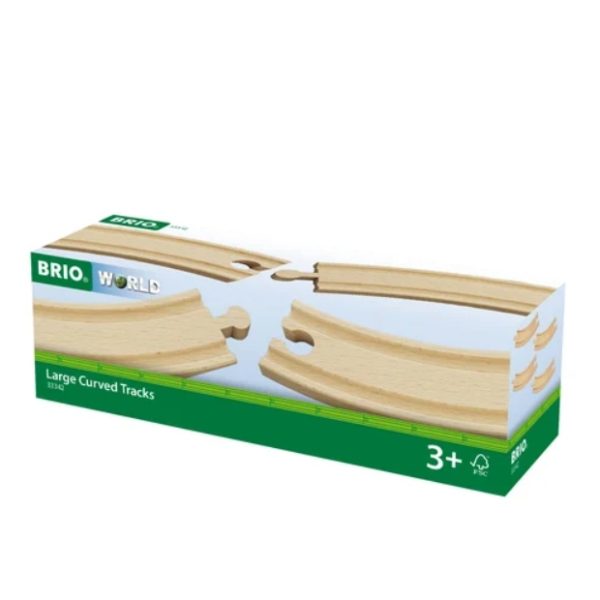 BRIO World - Zestaw Długie Tory Zakręty