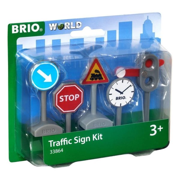 BRIO World - Zestaw Znaków Drogowych