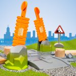 BRIO World - Smart Tech Przejazd Kolejowy Uwaga Niebezpieczeństwo - obrazek 2