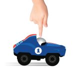 Tiger Tribe: autko wyścigowe Niebieskie - obrazek 3