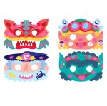 OMY X Gallimard®: zestaw kreatywny Magic Masks / MASKI 3+ - obrazek 3