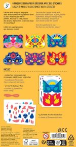 OMY X Gallimard®: zestaw kreatywny Super Masks / MASKI 3+ - obrazek 2