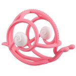 Mombella Gryzak z Grzechotką Ślimak Pink Nowy