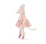 Moulin Roty: Maskotka myszka Anna w pudełku SZKOŁA TAŃCA / Ecole de Danse - obrazek 4