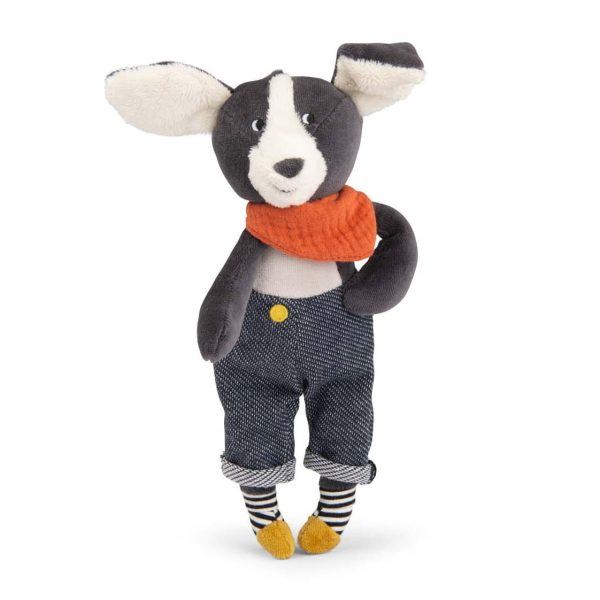 Moulin Roty: Maskotka piesek PUCE 26cm / Puce & Pilou