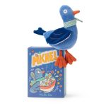 Moulin Roty: Maskotka - grzechotka gołąb MICHEL w pudełku / Puce & Pilou