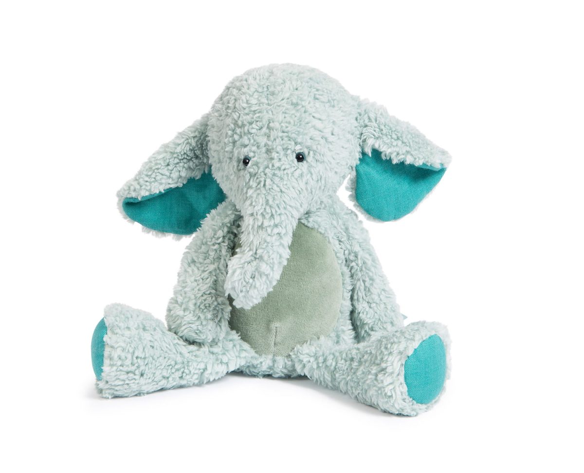 Moulin Roty: Mały pluszowy słoń 28cm / LES BABA BOU - obrazek 1
