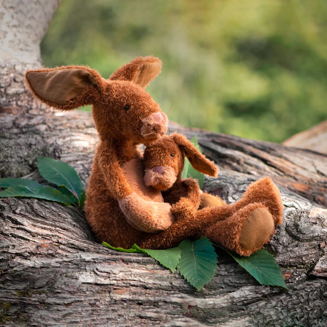 Moulin Roty: Maskotka Królik 30 cm / LES BABA BOU - obrazek 2