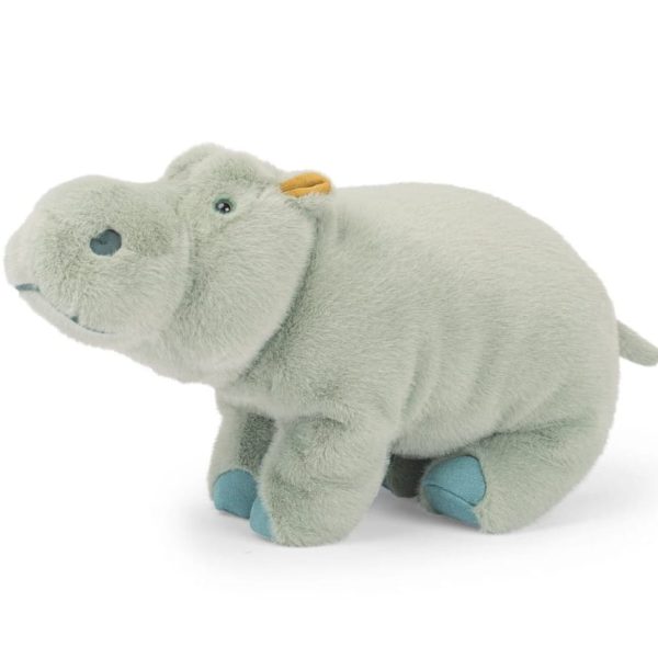 Moulin Roty: Maskotka duży hipopotam 43cm DOOKOŁA ŚWIATA