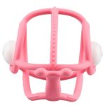 Mombella Gryzak z Grzechotką Ślimak Pink Nowy - obrazek 4