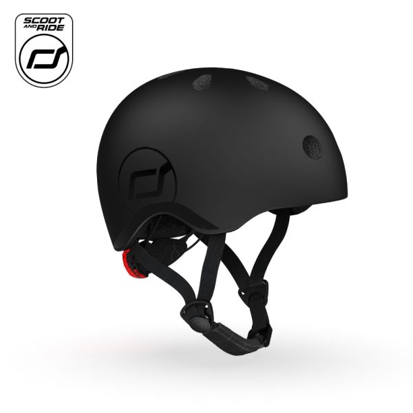 SCOOTANDRIDE: kask XXS-S dla dzieci 1-5 lat Black