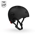 SCOOTANDRIDE: kask S-M dla dzieci 3+ Black