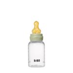 BIBS: antykolkowa butelka PLASTIC PP 150ml smoczek kauczuk SAGE - obrazek 2