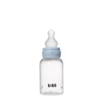 BIBS: antykolkowa butelka PLASTIC PP 150ml smoczek silikon BABY BLUE - obrazek 2